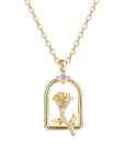 Eternal Rose Necklace