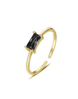 Baguette Ring - Black