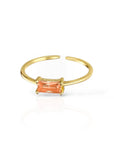 Baguette Ring - Champagne