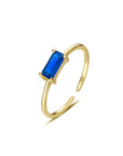 Baguette Ring - Sapphire